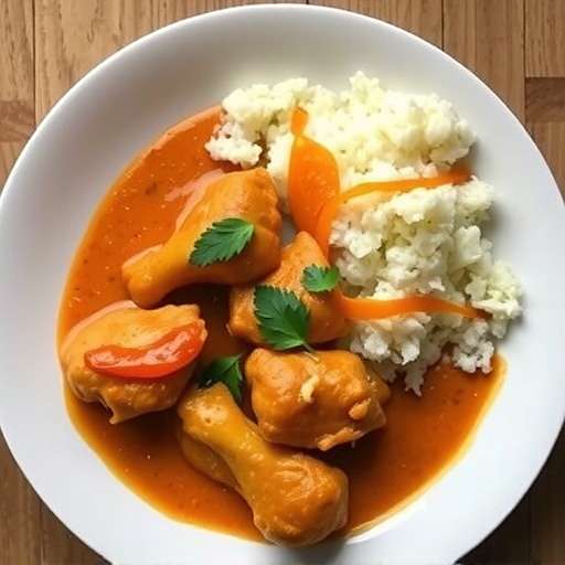 Butter Chicken - Creamy tomato-based chicken curry