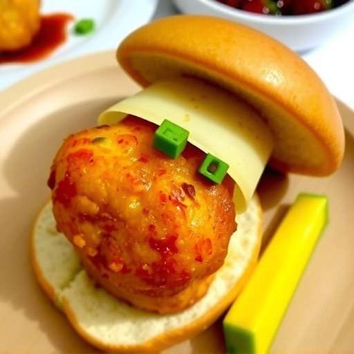 Vada Pav - Spicy potato fritter in a bun
